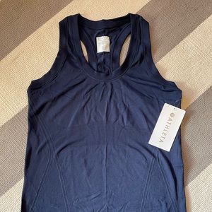 ATHLETA MOMENTUM TANK - S - Navy